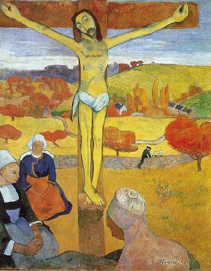 Paul Gauguin The Yellow Christ China oil painting art